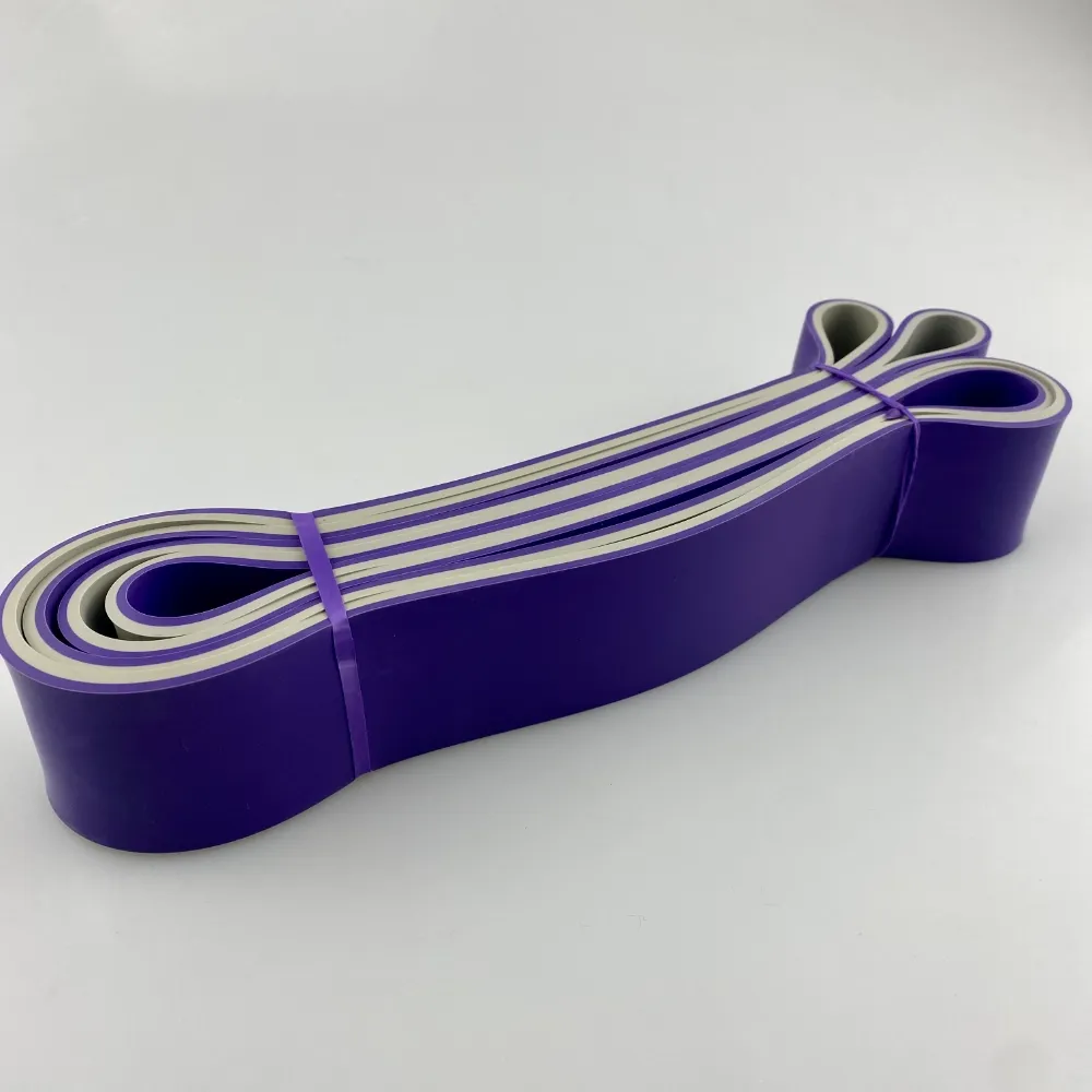 Purple elastic bands