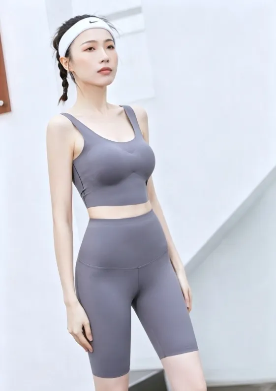 Women's high-waist sculpting biker shorts style 1925