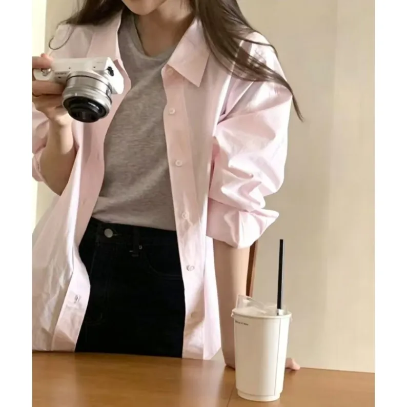 Women's sakura pink lightweight sun protection shirt 31470
