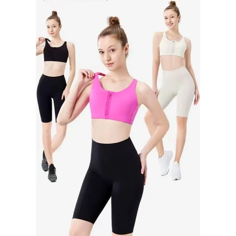 Black rose red and ivory color options for GENY YOGA 25018 sports bra