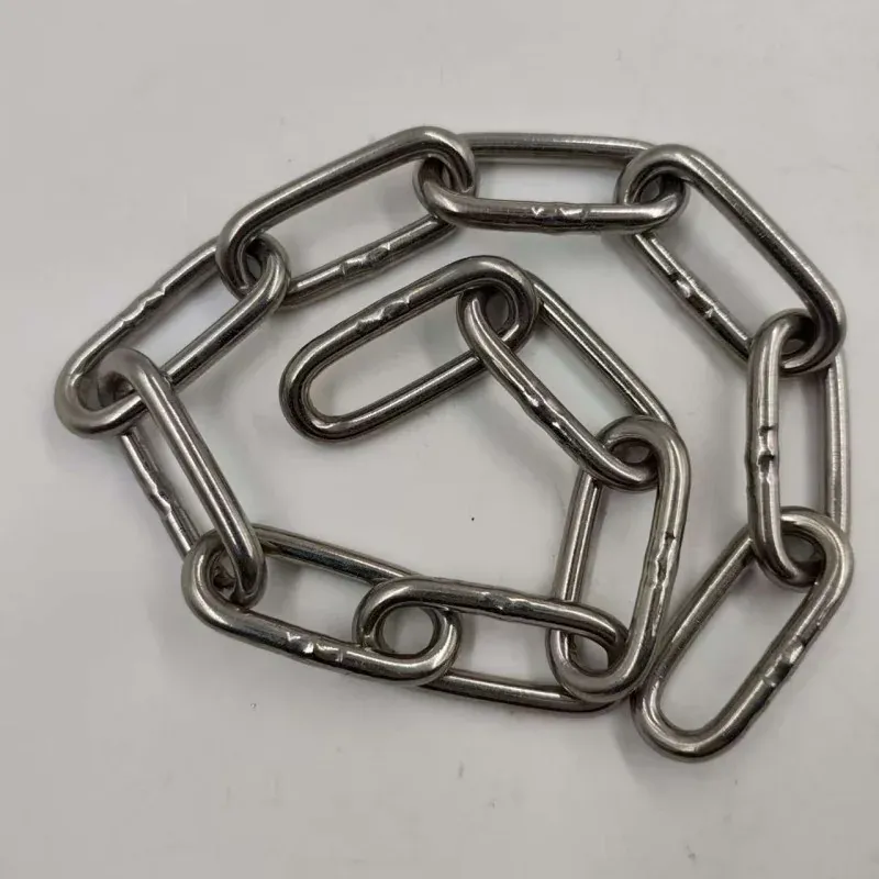 aisi316 stainless steel long link chain