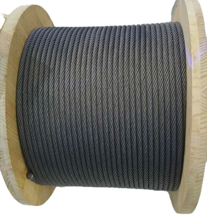 Elevator steel wire rope 8x19IWRC