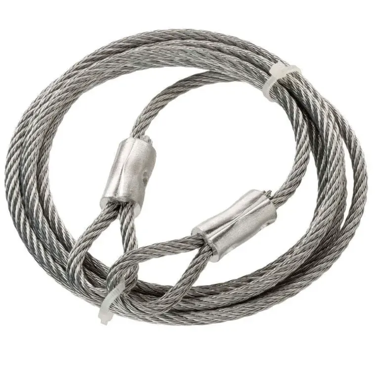 crane lifting steel swaged soft loop slings