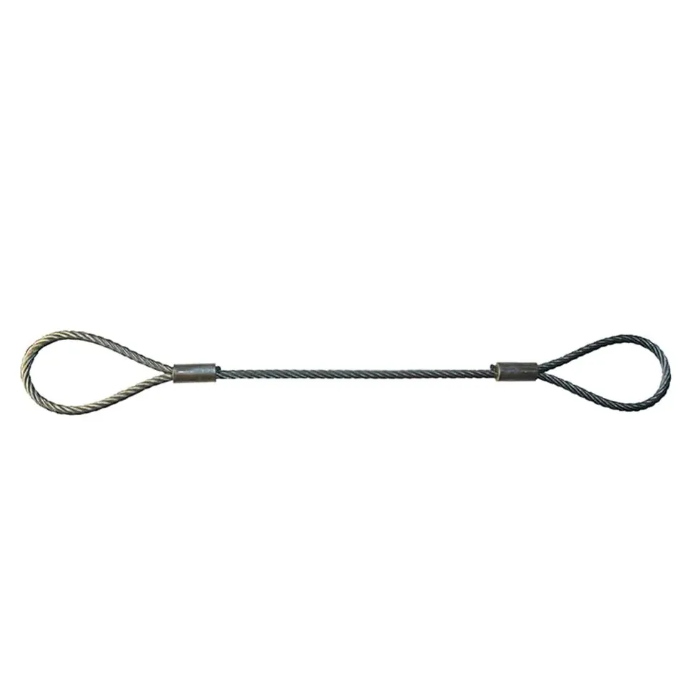 crane lifting steel swaged soft loop slings