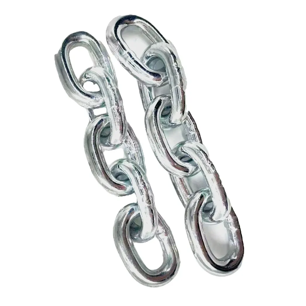 Electro galvanized DIN766 short link chain