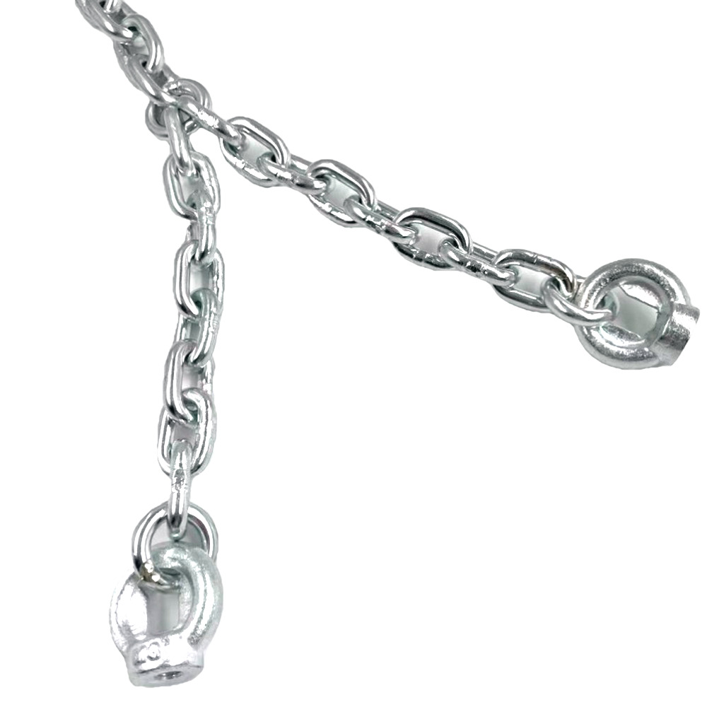 Electro galvanized and hot dip galvanized swing chain
