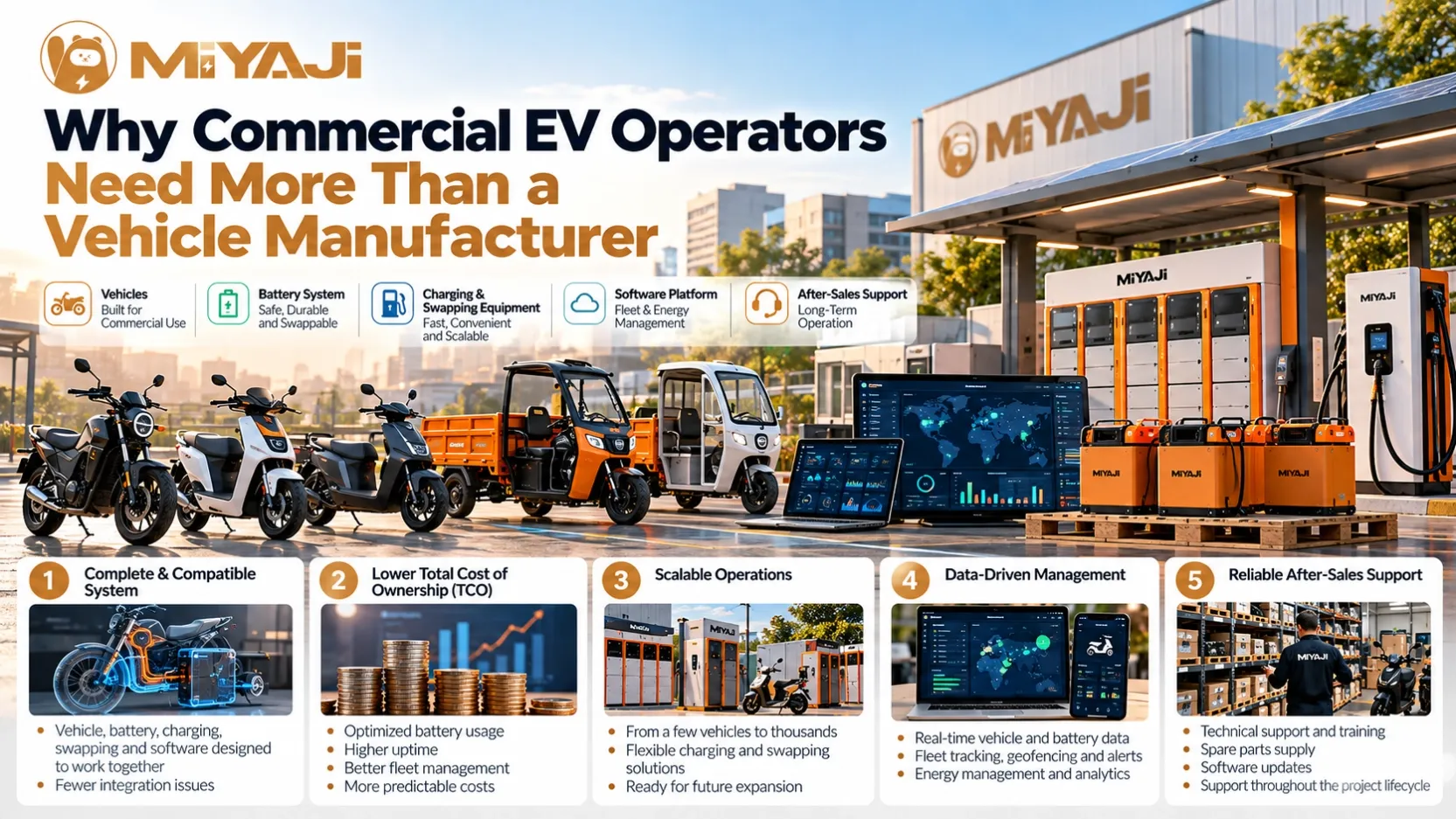 Why Commercial EV Operators Need More Than a Vehicle Manufacturer