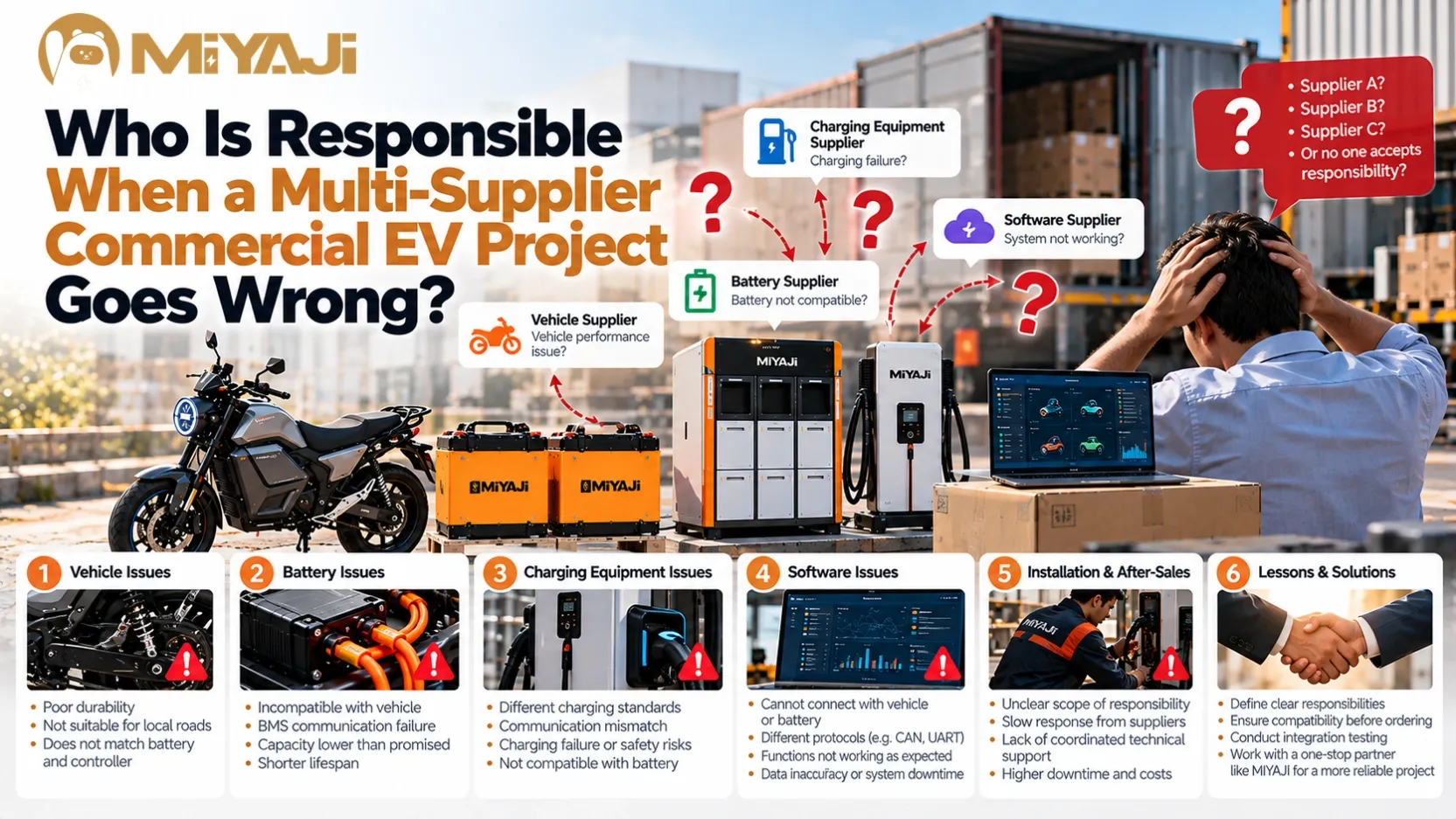 Who Is Responsible When a Multi-Supplier Commercial EV Project Goes Wrong