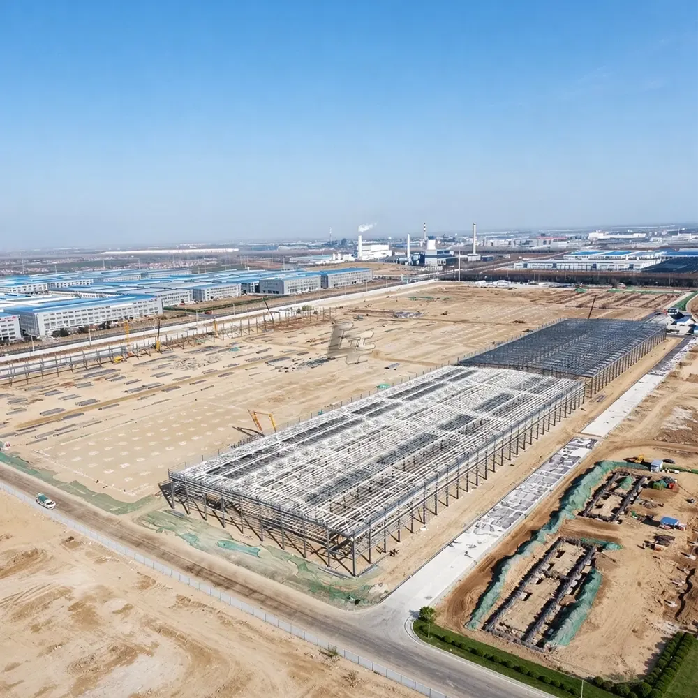 customized prefab factory shed (2)