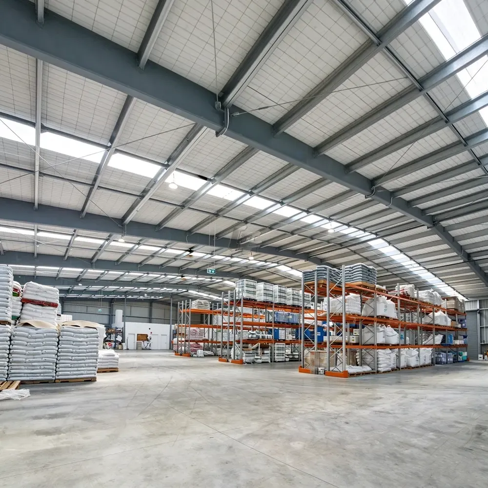 china steel structure warehouse (8)