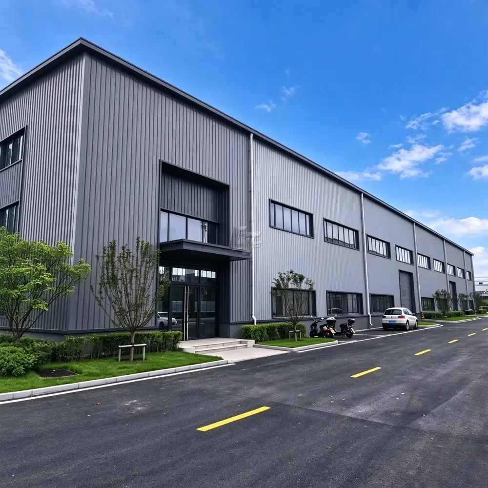 steel structure factory shed (3)