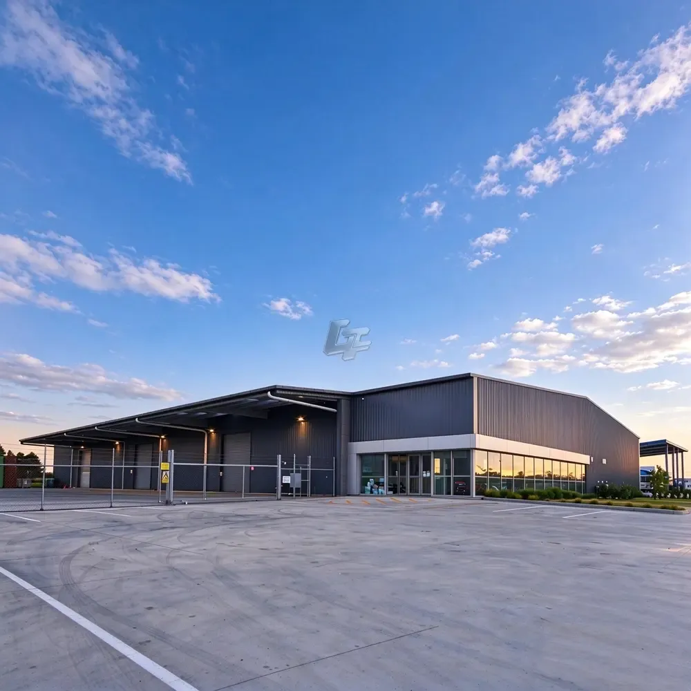 Prefabricated Steel Structure Warehouse steel building project photo
