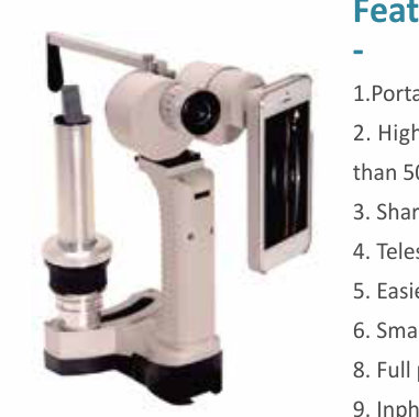 YZ-3 Portable Slit Lamp product photo