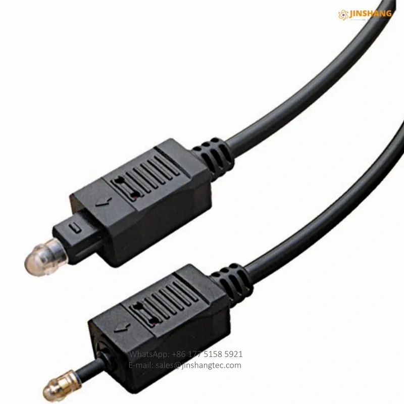 FEV-FO502 Toslink to Mini-Toslink Optical Audio Cable for Digital Optical Audio Links