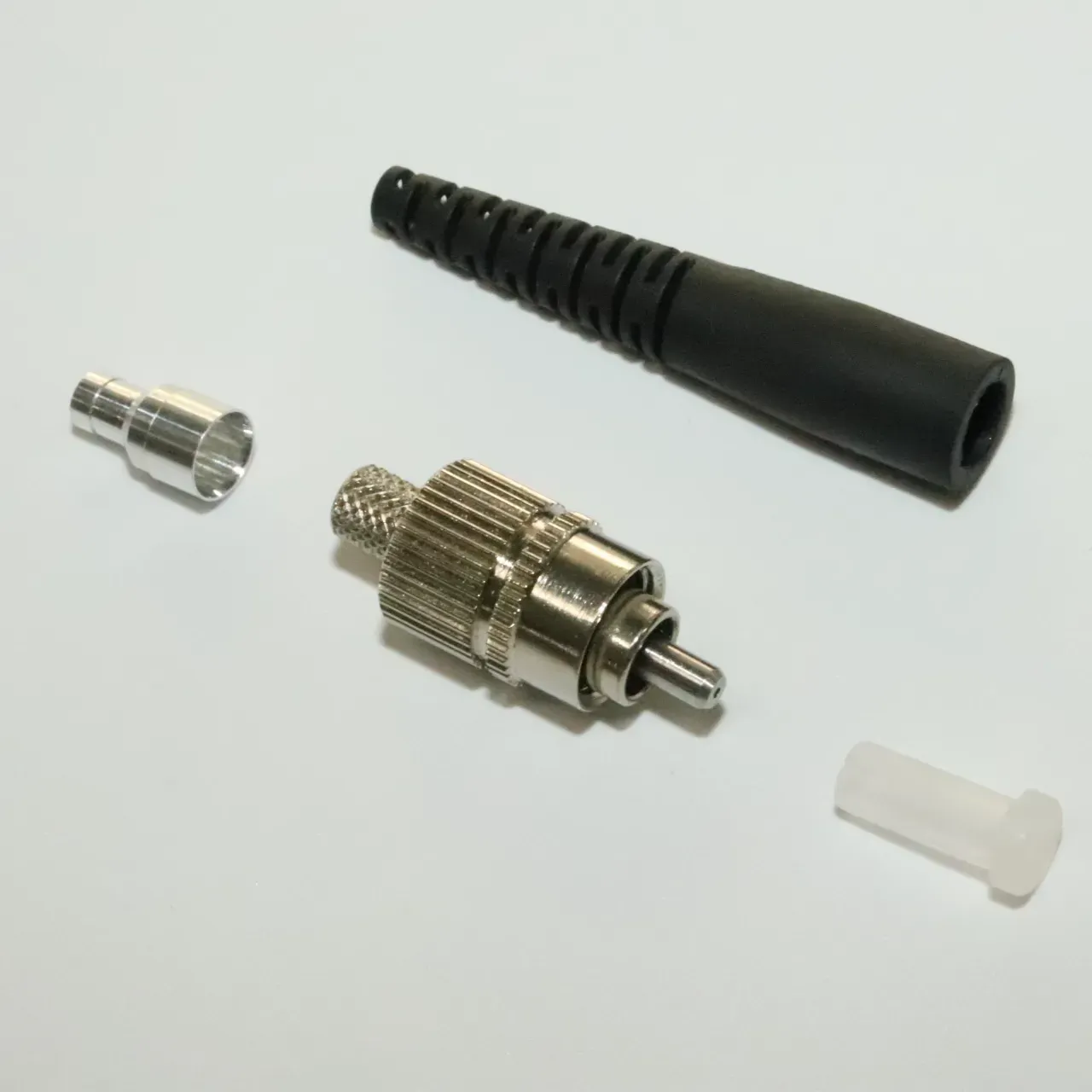 FC Fiber Optic Connector with Metal Ferrule Rugged Threaded Optical Connector