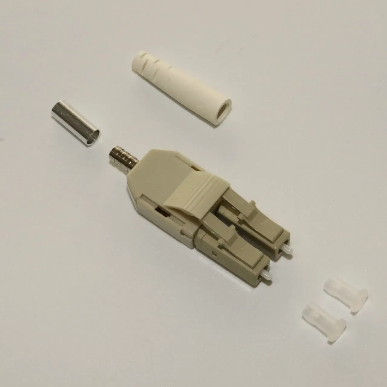 LC Duplex Uniboot Connector Kit Compact Single Jacket Two Fiber Termination