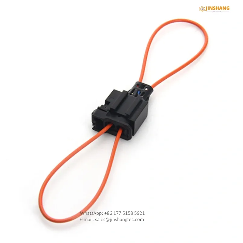 Automotive MOST Fiber Optic Loopback Bypass Cable