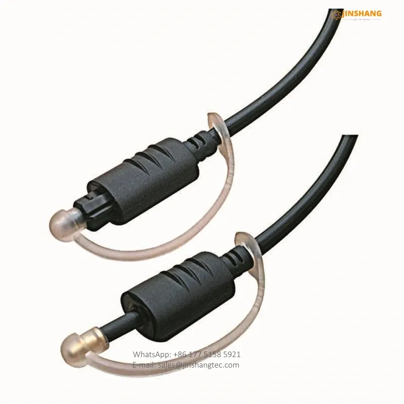 FEV-FO504 Toslink Optical Audio Cable with Retention Leads for Digital Optical Audio Links