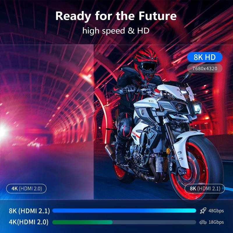 Hybrid Active Optical HDMI Cable with Detachable Replaceable Connectors