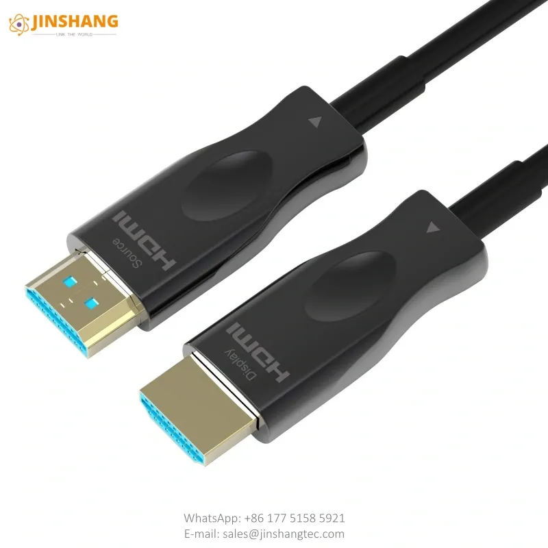 Slim Silver 8K HDMI 2.1 Active Optical Cable