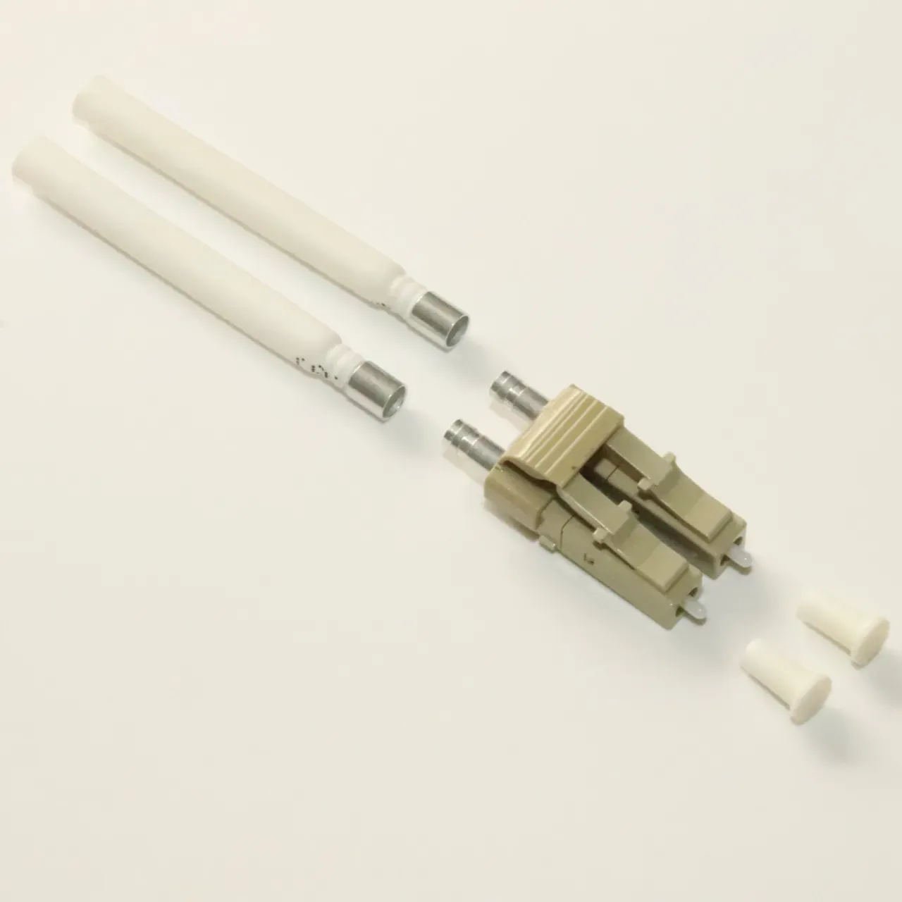 LC Duplex Fiber Optic Connector Kit Compact Two-Fiber Cable Termination