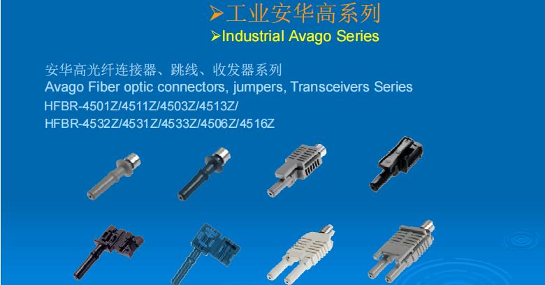 HFBR Versatile Link Fiber Optic Cable and Connector Range