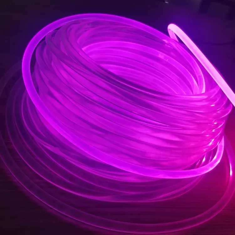 Pmma End Glow Fiber detail pmma end glow fiber