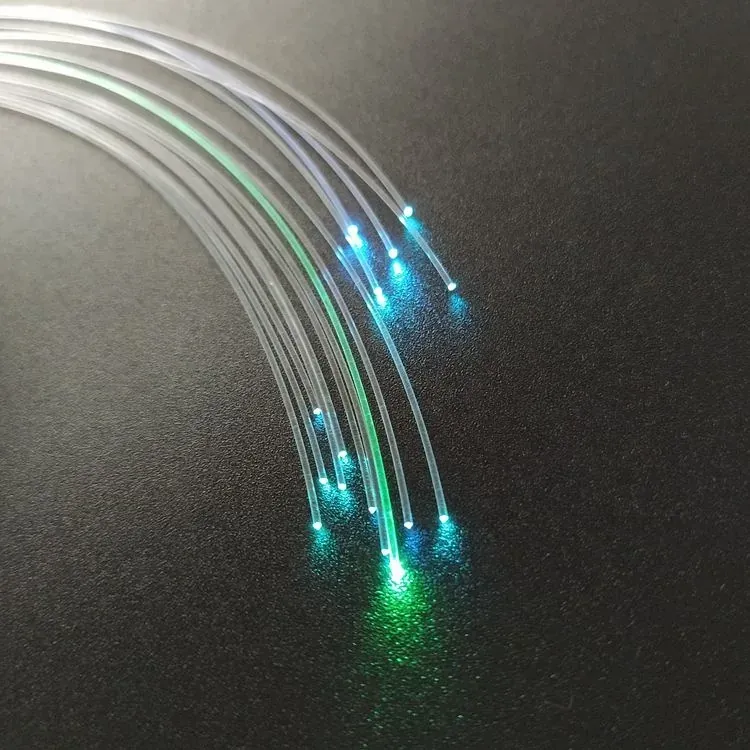 Pmma End Glow Fiber application pmma end glow fiber