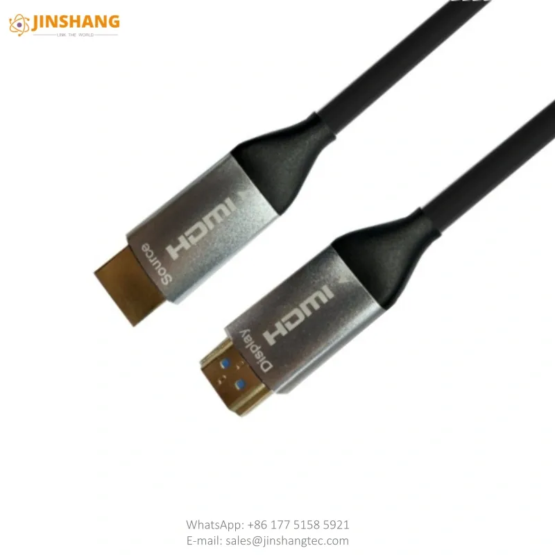 Classic Black 4K HDMI Active Optical Cable