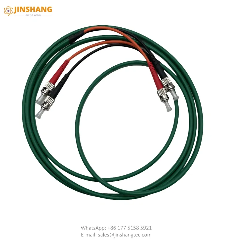 Custom Hybrid Industrial Fiber Optic Cable Assembly
