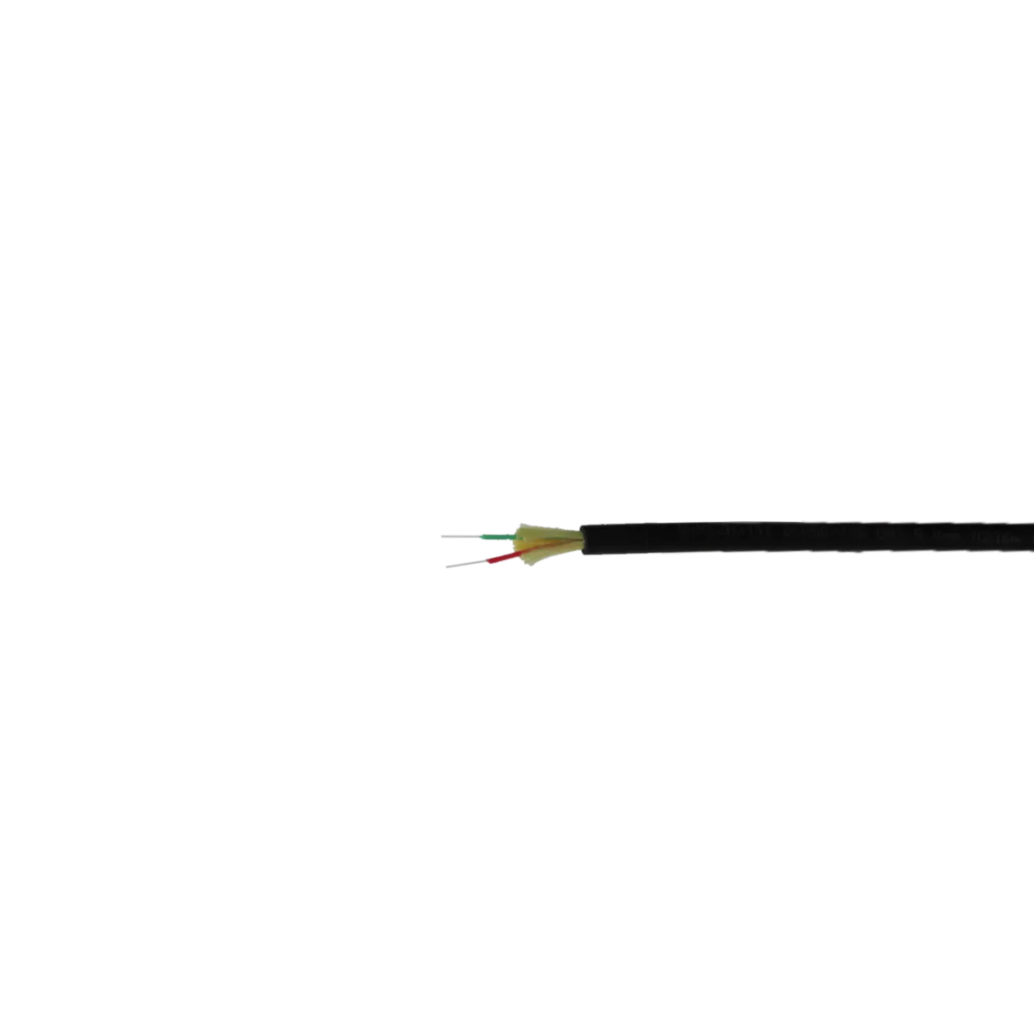 U-DQ(ZN)H 8G50_125 OM3 Black LSZH 7.0mm, 800N