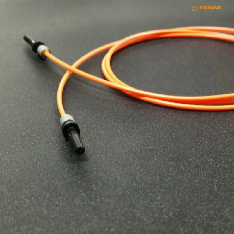V-PIN Versatile Link H-PCF Industrial Fiber Optic Cable Assembly