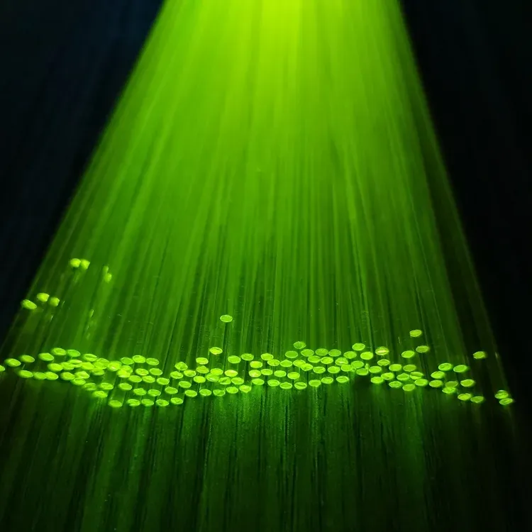 Fluorescent Fiber detail fluorescent fiber