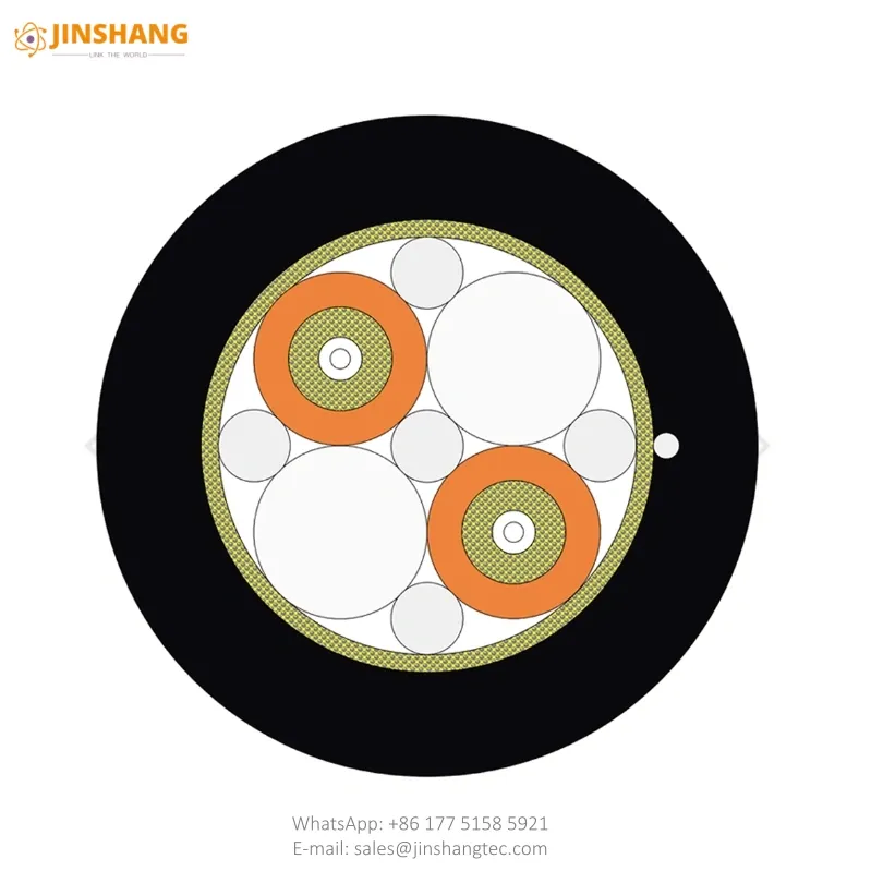 PE-Jacket Multi-Element Industrial Fiber Optic Cable