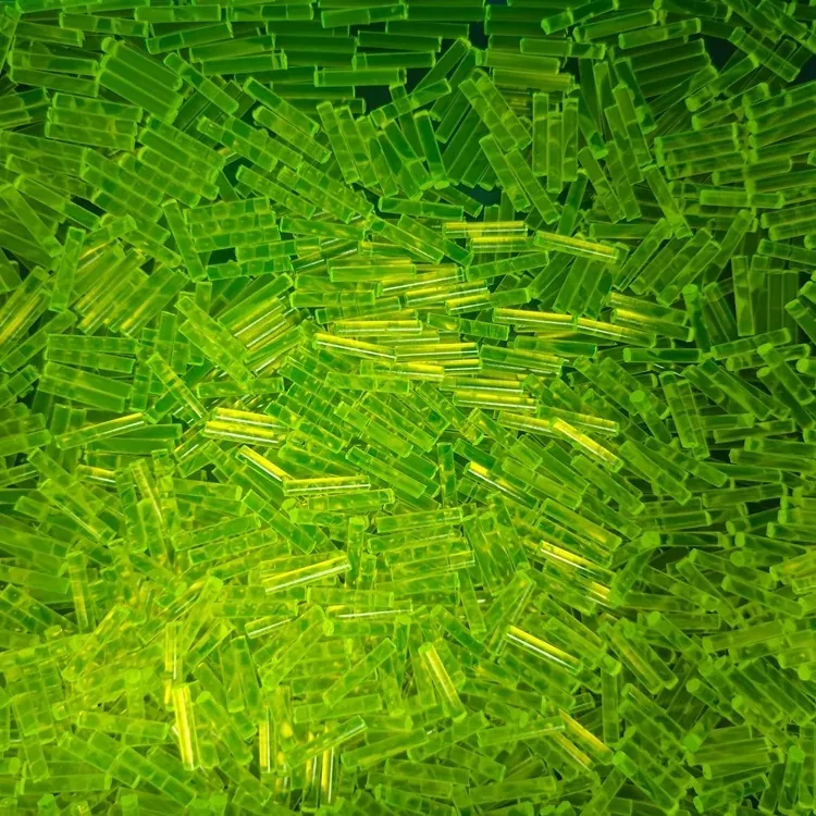 Fluorescent Fiber detail fluorescent fiber