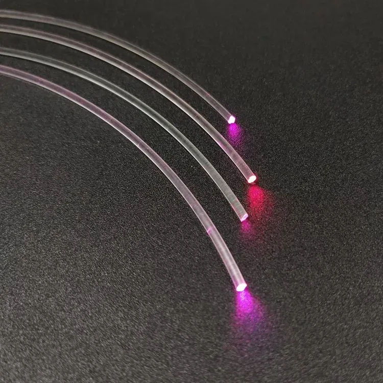 SK-60 detail pmma end glow fiber