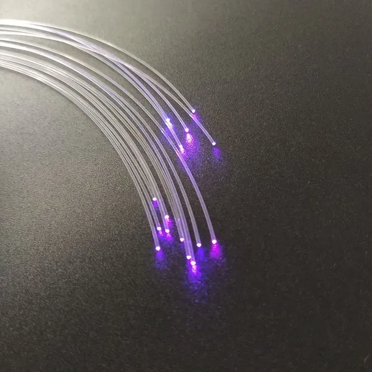 Pmma End Glow Fiber detail pmma end glow fiber