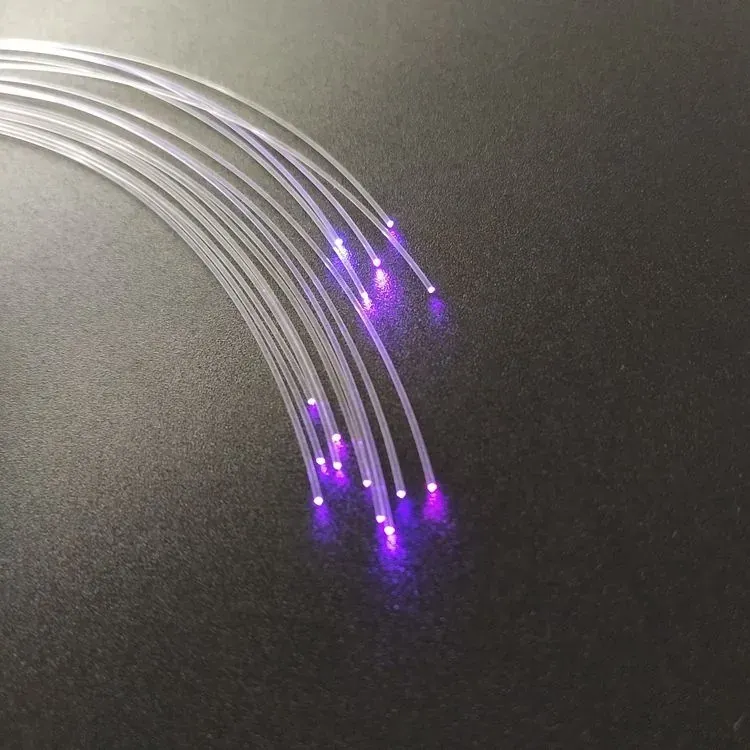Pmma End Glow Fiber application pmma end glow fiber