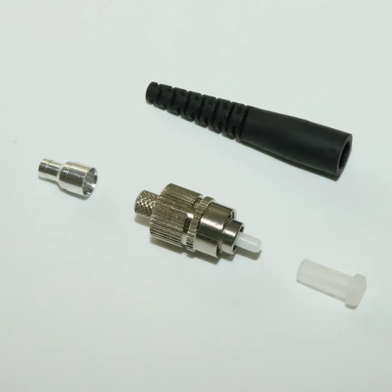 FC Fiber Optic Connector with Ceramic Ferrule Precision Field-Termination Component
