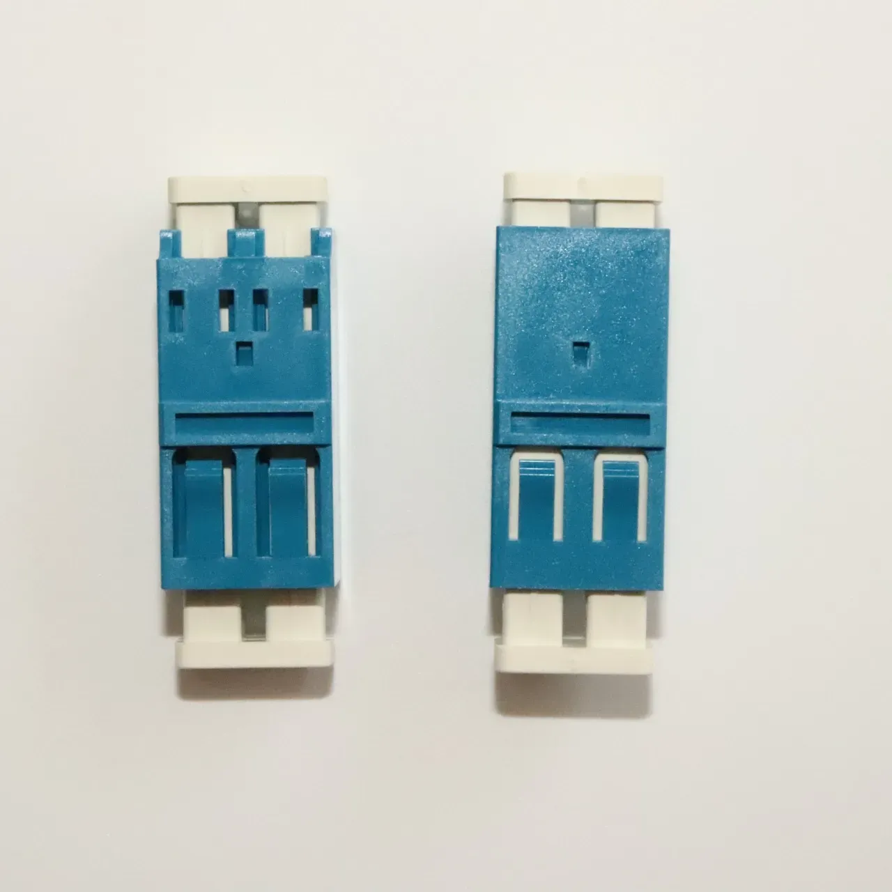 Stackable LC Fiber Optic Adapter Modular Coupler for Expandable Port Density