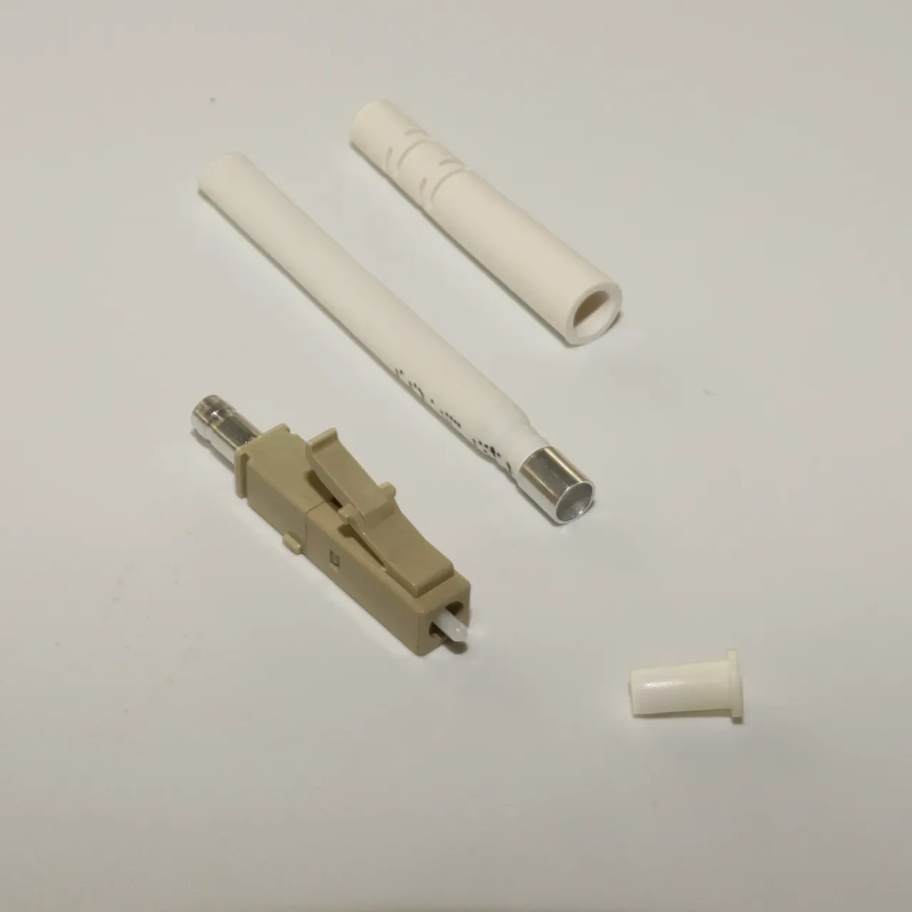 LC Simplex Fiber Optic Connector Kit Small-Form-Factor Single-Fiber Termination