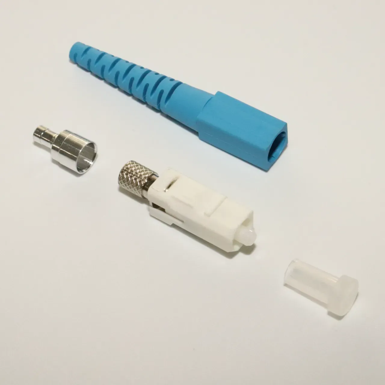 SC Simplex Fiber Optic Connector Kit Push-Pull Single-Fiber Termination