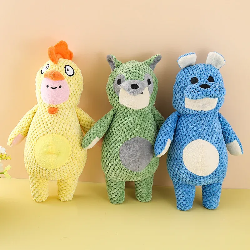 Hooded Animals Plush Dog Toys wholesale from Lanshine Pet