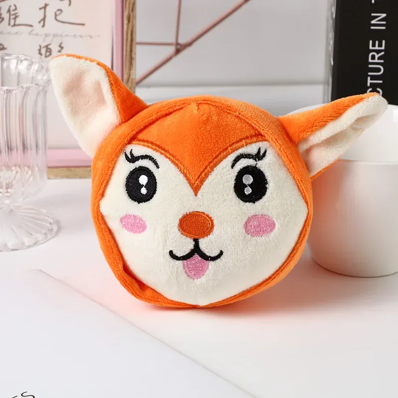Big-Head Fox Koala Dog Plush Toys - photo 4