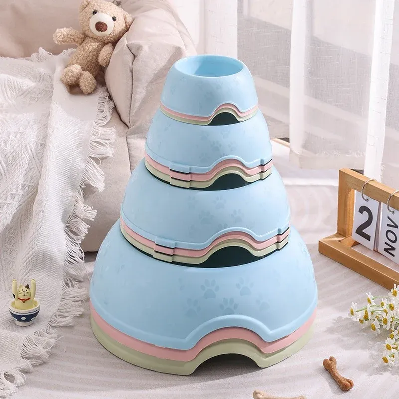 Mini Plastic Single Bowl - mini pet bowl wholesale from Lanshine Pet