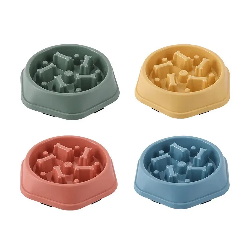 Small Bone Slow Feeder Bowl - bone slow feeder wholesale from Lanshine Pet