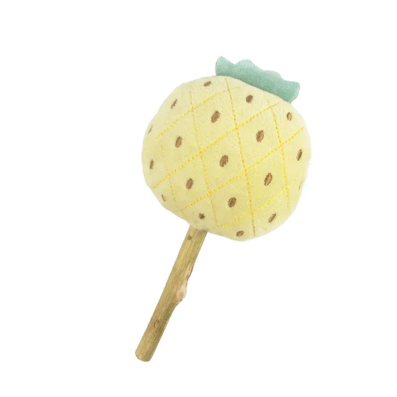 Fruit Plush Cat Toy Pops - photo 2