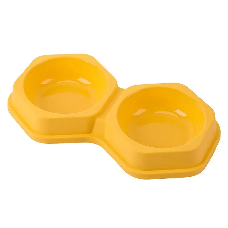 Hexagon Plastic Double Bowl - photo 2