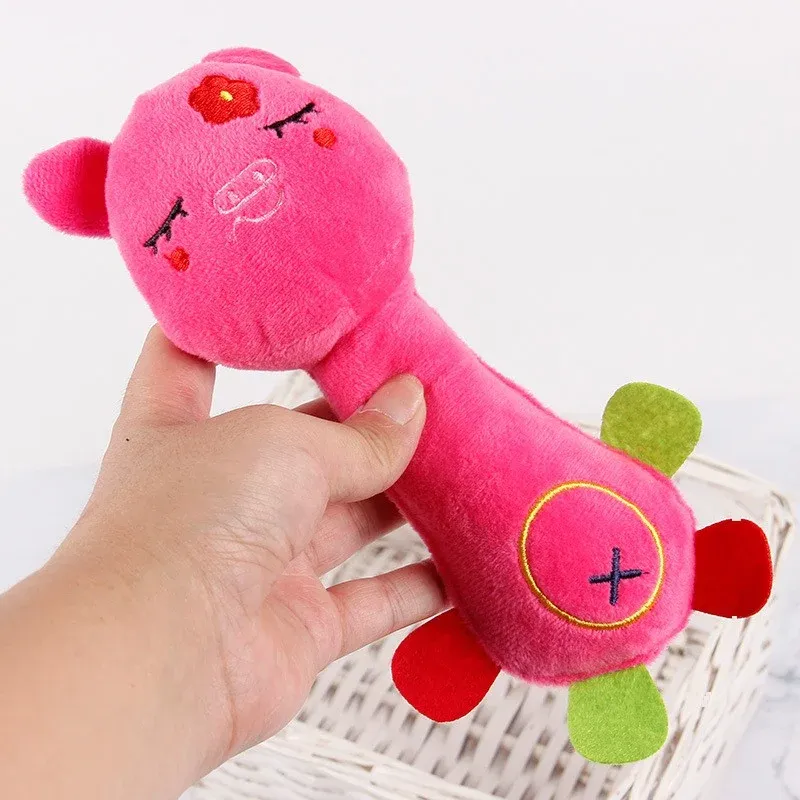 Monkey Pig Deer Plush Dog Toys - photo 2