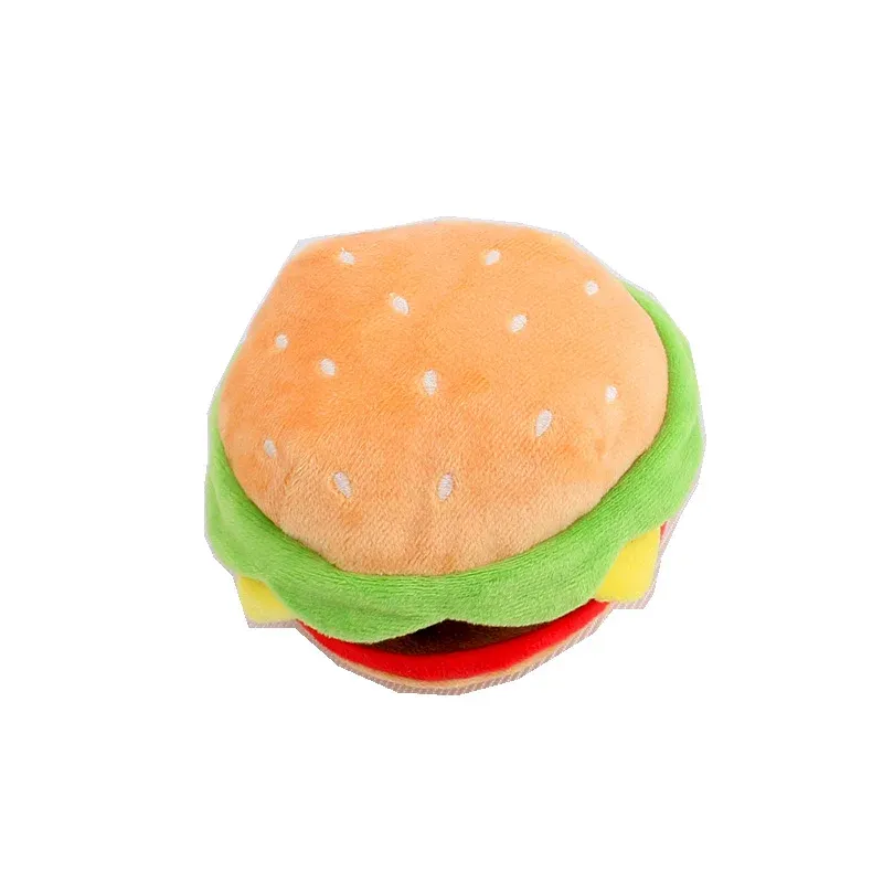 Big Burger Plush Dog Toy wholesale from Lanshine Pet